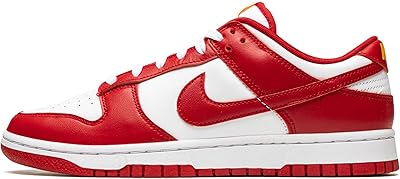 Chaussures dunk low retro pour hommes dd1391 602 usc - taille 10, rouge/gym