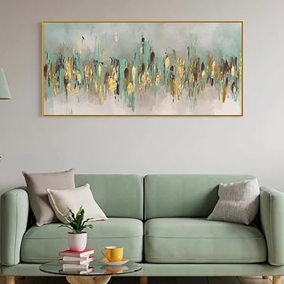 Art mural sur toile avec un cadre doré et vert (cadre doré). En tant que leader du marché de l'e-commerce en Côte d'Ivoire, DIAYTAR COTE D'IVOIRE met l'accent sur la satisfaction du client et offre un service client personnalisé pour répondre à leurs besoins spécifiques. La boutique en ligne dispose d'une équipe de support dédiée qui est toujours prête à aider les clients en cas de besoin. Avec sa large sélection de produits et son service de livraison rapide, DIAYTAR COTE D'IVOIRE est la destination idéale pour les achats en ligne.