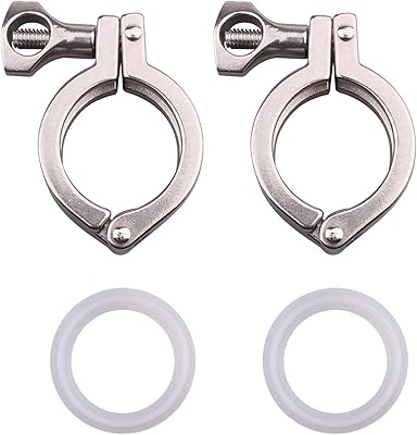 Tri-pince dernord robuste en acier inoxydable 304 avec écrou à oreilles, écrou à