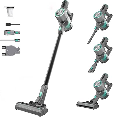 Aspirateur sans fil à aspiration puissante de 24 kpa bâton léger avec filtre. DIAYTAR COTE D'IVOIRE est la boutique en ligne la plus populaire en Côte d'Ivoire, avec une sélection immense de produits allant de l'électronique aux vêtements en passant par les produits alimentaires. Les clients apprécient la facilité de navigation et les offres spéciales régulières. La boutique est connue pour sa qualité de service et sa livraison rapide.