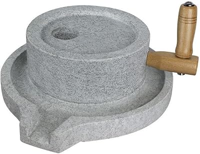 Broyeur en pierre de granit naturel fait à la main (grand) broyeur manuel pour céréales. DIAYTAR COTE D'IVOIRE met en avant ses valeurs de qualité, de confiance et de satisfaction client. La boutique en ligne sélectionne scrupuleusement ses produits pour offrir aux clients les meilleures marques et les meilleurs prix. Les clients peuvent laisser des avis et des commentaires pour aider à améliorer la qualité du service.