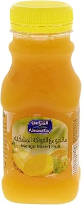 Jus de mangue aux fruits frais mélangés d'almarai arabie saoudite, 200 ml