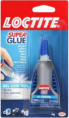 Loctite 1364076 super glue gel à presser facile à presser, 14 oz super