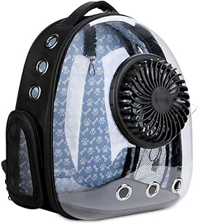 Sac à dos de ventilation pour animaux de compagnie space avec mini ventilateur usb o-b et fenêtre en maille respirante, sac pour chiot portable extérieur amovible, noir pour l'extérieur. Avec plus de 300 000 références, DIAYTAR COTE D'IVOIRE est la boutique en ligne la plus complète de Côte d'Ivoire, offrant aux clients une expérience d'achat unique et personnalisée. La boutique propose des produits de haute qualité et des prix compétitifs, ce qui en fait un incontournable pour les consommateurs ivoiriens. DIAYTAR COTE D'IVOIRE est ainsi la destination idéale pour faire des achats en ligne.