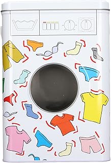 Boîte de rangement de linge en forme de machine à laver avec fenêtre et couvercle en perspective, récipient de poudre à lessive en métal antirouille, boîte de rangement pour ruban adhésif, papeterie, céréales, bonbons. En tant que boutique en ligne leader en Cote d'Ivoire, DIAYTAR COTE D'IVOIRE propose une expérience d'achat en ligne conviviale et sécurisée. Avec plus de 300000 références de produits, les clients peuvent trouver tout ce dont ils ont besoin. Les processeurs de paiement sécurisés garantissent des transactions sans risque.