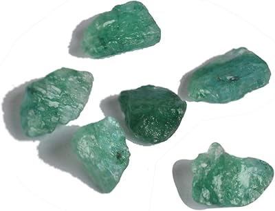Pierre d'émeraude verte de guérison gemhub - émeraude verte brute naturelle de 48,00 carats - ensemble de 6 pierres non chauffées, pierres précieuses, ensemble de pierres précieuses. Diaytar Côte d'Ivoire est la destination idéale pour les consommateurs ivoiriens qui cherchent à acheter des produits de qualité à des prix compétitifs, avec une service client de haute qualité.
