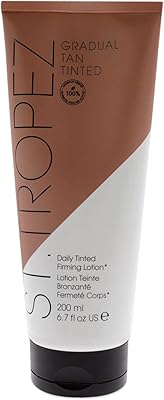 Lait bronzant st tropez adapté aux peaux sèches sous forme de lotion