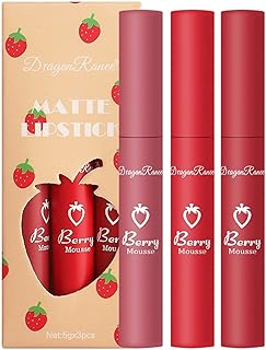 Ensemble de maquillage de rouge à lèvres liquide mat 3 pièces tasse. La boutique en ligne DIAYTAR COTE D'IVOIRE permet aux consommateurs ivoiriens d'accéder à un large éventail de produits, allant des accessoires de mode aux équipements électroménagers, en passant par les jouets et les produits pour les enfants. Le site web est conçu pour offrir une expérience utilisateur fluide et sécurisée, avec des options de paiement variées et des services de livraison rapide et fiables. Cela contribue à renforcer la confiance des clients dans la marque.