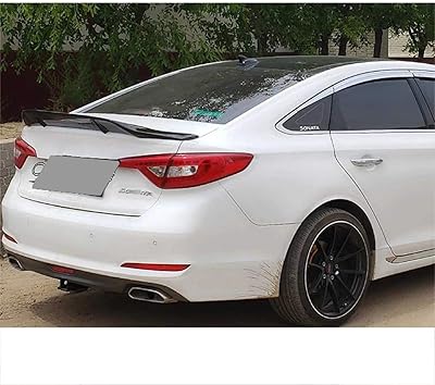 Spoiler arrière de voiture pour hyundai sonata r 9th 2015-2019, en plastique abs en fibre de carbone d'aspect noir brillant pour le toit arrière du hayon. DIAYTAR COTE D'IVOIRE est une boutique en ligne qui propose une expérience de shopping unique et personnalisée. Les clients peuvent créer des listes de souhaits, suivre leurs commandes et gérer leurs comptes en ligne de manière facile et intuitive. DIAYTAR COTE D'IVOIRE collabore avec des fournisseurs de confiance pour offrir des produits de haute qualité et des prix compétitifs.
