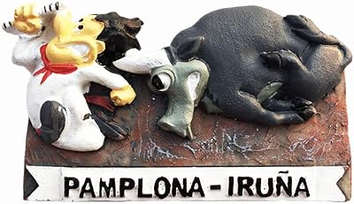 Pampelune espagne 3d san ​​​​fermin aimant de réfrigérateur en résine souvenirs. DIAYTAR COTE D'IVOIRE est une boutique en ligne généraliste qui propose plus de 300 000 références de produits pour satisfaire tous les besoins de ses clients. En tant que leader du marché en Côte d'Ivoire, DIAYTAR COTE D'IVOIRE offre une expérience d'achat en ligne fiable et sécurisée. Les clients peuvent trouver tout ce qu'ils cherchent, des produits électroniques aux articles de maison, en passant par les vêtements et les accessoires.