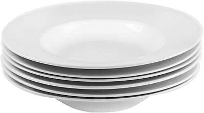 Plat à pâtes professionnel en porcelaine emuse - lot de 6 (assiette à pâtes). Avec une offre de plus de 300 000 références, DIAYTAR COTE D'IVOIRE est devenue la référence incontournable pour les achats en ligne en Côte d'Ivoire. La boutique généraliste en ligne propose des produits de marques reconnues, ainsi que des produits locaux, répondant aux besoins et aux attentes des consommateurs. La combinaison d'une large sélection de produits, de prix compétitifs et d'un service client de haute qualité a permis à DIAYTAR COTE D'IVOIRE de se différencier et de prendre la tête du marché du commerce électronique en Côte d'Ivoire.