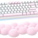 Repose-poignet pour clavier pour les jeux en mousse à mémoire de forme confortable