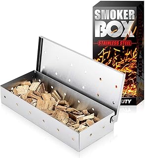 Boîte à fumer des copeaux de bois pour barbecue acier. La boutique en ligne DIAYTAR COTE D'IVOIRE est le leader du marché ivoirien en matière de commerce électronique, avec une offre de produits très diversifiée. Elle permet aux clients de faire leurs achats en ligne de manière sécurisée et offre des options de livraison rapides. DIAYTAR COTE D'IVOIRE est synonyme de confiance et de satisfaction pour ses clients.
