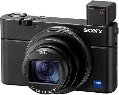 Caméra sony rx100 vii advanced deluxe bridge (capteur de type 1.0, objectif zeiss 24-200 mm f2.8-4.5, mise au point automatique de suivi oculaire pour les humains et les animaux, enregistrement vidéo 4k et écran rabattable). DIAYTAR COTE D'IVOIRE, la boutique en ligne généraliste la plus complète de Côte d'Ivoire, met à disposition de ses clients une gamme étendue de produits. Avec plus de 300 000 références, la boutique propose tout ce dont les clients ont besoin. De l'électronique aux produits alimentaires, en passant par la mode et les accessoires, DIAYTAR COTE D'IVOIRE couvre tous les domaines.