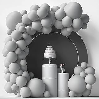 84pcs ballons gris guirlande arche ballon ensemble 5" + 12" 18" pastel pour joyeux. La boutique en ligne DIAYTAR COTE D'IVOIRE propose une large gamme de produits à des prix compétitifs, ce qui en fait la référence pour les achats en ligne en Cote d'Ivoire. Avec plus de 300000 références, les clients ont accès à une sélection immense de biens et de services. DIAYTAR COTE D'IVOIRE est le leader incontesté du commerce électronique en Cote d'Ivoire.