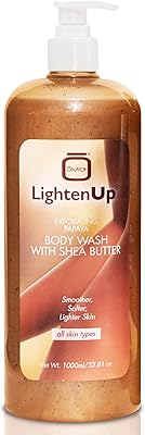 Gel douche exfoliant light n up 1000 ml - complexe pour exfolier et nourrir la peau au beurre de karité et papaye. DIAYTAR COTE D'IVOIRE se distingue par sa large sélection de produits qui répondent aux besoins des consommateurs ivoiriens. En proposant des articles allant de l'électronique aux produits alimentaires, en passant par la mode et les accessoires, cette boutique en ligne généraliste répond aux attentes de sa clientèle. Le grand avantage est de pouvoir tout acheter en ligne sans quitter son domicile.