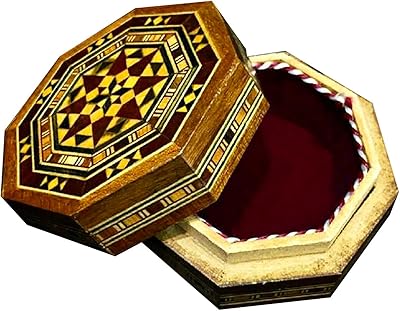 Boîte carrée traditionnelle en bois, boîte à bijoux, décoration de la maison, etc.