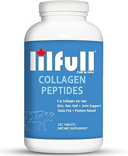 Lilfull peptides de collagène bovin hydrolysés 6 g (6 000 mg) 252 comprimés avec vitamine c | favorise la santé des cheveux, de la peau, des ongles et des articulations | sans produits laitiers ni gluten | suppléments de collagène hydrolysé pour hommes et femmes. DIAYTAR COTE D'IVOIRE est la destination idéale pour les ivoiriens qui cherchent à faire des achats en ligne. Avec plus de 300 000 références, elle offre une large sélection de produits pour répondre à tous les besoins. La boutique propose également des services de livraison rapides et fiables.
