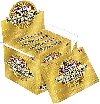 Boîte de présentation scellée yu gi yoh maximum gold eldorado booster : 5