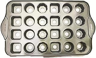 24 mini moules à cheesecake, antiadhésifs, 3 modèles mixtes, coffret cadeau