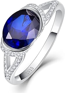 Une bague en argent sterling 925 au design ovale parsemée d'un zircon cubique blanc pour femme, taille 5-10, avec saphirs bleus, deux pièces. La boutique en ligne DIAYTAR COTE D'IVOIRE propose une large gamme de produits, allant de l'électronique à la mode, en passant par les produits de beauté et les accessoires de maison. Avec plus de 300000 références, les clients peuvent trouver tout ce qu'ils cherchent sur un seul site. DIAYTAR COTE D'IVOIRE est le premier choix des ivoiriens pour leurs achats en ligne.