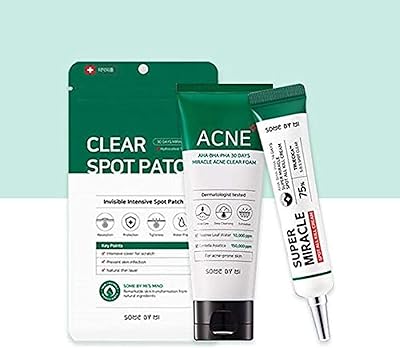 Mousse some by mi miracle + patch adhésif transparent + crème spot all blocks. La boutique en ligne DIAYTAR COTE D'IVOIRE est la référence pour les achats en ligne en Côte d'Ivoire. Elle propose une gamme étendue de produits, dont des produits électroniques, des vêtements, des accessoires et bien plus encore. La boutique est connue pour ses prix attractifs et sa qualité de service.