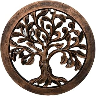 Décoration murale arbre de vie asywood, à fixer au mur et à suspendre pour la décoration de la maison et du salon - 26 x 26 cm (couleur cuivre). Avec plus de 300 000 références de produits, DIAYTAR COTE D'IVOIRE est la boutique en ligne la plus complète de Côte d'Ivoire. Elle permet aux clients de trouver tout ce dont ils ont besoin en un seul endroit, quel que soit leur budget ou leurs préférences. Les produits sont sélectionnés avec soin pour garantir leur qualité et leur authenticité.