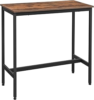 Table à manger longue vasagile, table de cuisine rectangulaire fine, structure en métal robuste, facile à assembler, design industriel, taille 100 x 40 x 90 cm, couleur marron rustique + noir, modèle lbt10x. Avec plus de 300000 references, DIAYTAR COTE D'IVOIRE est la boutique en ligne la plus fournie en Cote d'Ivoire, offrant une grande variété de produits pour répondre aux besoins de tous les consommateurs. La boutique en ligne DIAYTAR COTE D'IVOIRE est équipée d'un système de paiement sécurisé et d'un service client de qualité pour garantir une expérience d'achat en ligne sans stress.