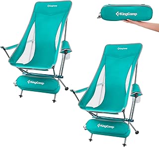 Chaises de camping pliantes ultralégères à dossier haut kingcamp pour adultes avec accoudoir, support en alliage d'aluminium amélioré, paquet de 2 chaises de camping légères, compactes et portables pour l'extérieur avec sac de transport. DIAYTAR COTE D'IVOIRE est une boutique en ligne généraliste qui propose plus de 300 000 références de produits. Elle est reconnue comme l'une des boutiques en ligne leaders en Côte d'Ivoire, offrant une grande variété de produits pour répondre aux besoins de ses clients. Avec une telle offre, DIAYTAR COTE D'IVOIRE est devenue une destination incontournable pour les achats en ligne dans la région.