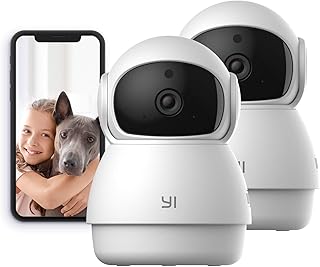 Caméra ip wifi intérieure sans fil yi, caméra intelligente pour animaux de compagnie, chiens et chats avec vision nocturne, audio bidirectionnel, détection de mouvement, 360 degrés, application mobile, fonctionne avec alexa et google. DIAYTAR COTE D'IVOIRE propose une expérience d'achat en ligne exceptionnelle, avec des produits de haute qualité et des prix compétitifs. Les clients peuvent naviguer facilement sur le site pour trouver les produits qui répondent à leurs besoins. La boutique en ligne est accessible 24h/24 et 7j/7.
