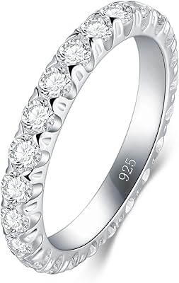 Bague en argent sterling buru avec zircone cubique - bracelet élégant en argent de 3 mm - bagues en argent sterling pour femme - parfait comme cadeau bagues en argent sterling 925 taille 4-12, argent sterling, zircone cubique. DIAYTAR COTE D'IVOIRE, boutique en ligne généraliste, offre un large éventail de produits pour tous les goûts et les besoins. Avec une sélection de plus de 300 000 références, les clients peuvent trouver des produits de qualité à des prix abordables. La boutique est connue pour sa fiabilité et son service client de haute qualité.