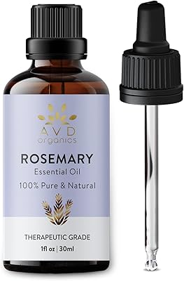 Huile essentielle de romarin avd organics 30 ml - huile d'aromathérapie 100 %