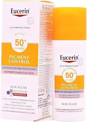 Eucerin fluide solaire contrôle de la pigmentation 50+ 50 ml. DIAYTAR COTE D'IVOIRE se distingue par son offre large et variée, allant des produits high-tech aux articles de mode et de décoration. La boutique en ligne met en avant sa flexibilité en matière de paiement et de livraison, essayant de s'adapter aux besoins spécifiques de chaque client. Elle promet une expérience d'achat unique et personnalisée à ses utilisateurs.