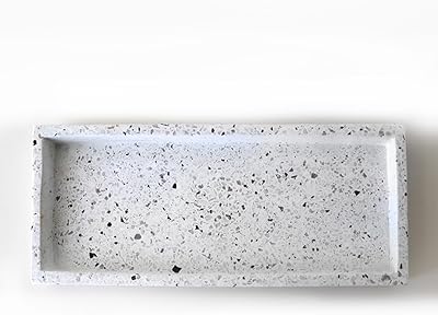 Plateau de luxe en marbre terrazzo kichi pour vanité et salle de bain, organisateur pour table basse, bougies, savon, serviettes et plantes. Diaytar Cote d'Ivoire se démarque par sa large offre de produits et son engagement à offrir un service client exceptionnel. La boutique en ligne permet aux clients de acheter en toute confiance, grâce à son système de paiement sécurisé et à sa politique de retour flexible. Les clients ivoiriens apprécient la facilité d'utilisation du site et la qualité des produits proposés.