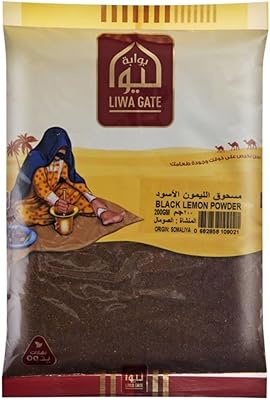 Poudre de citron noir 200 g