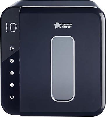 Stérilisateur uv 3 en 1 tommee tippee pour biberons, tue 99 %