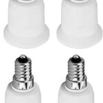 Adaptateur de support de lampe d'éclairage de base e14 à e27