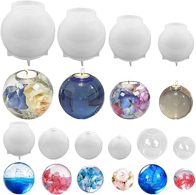 10 pièces moules en résine de boule sinhai moules en silicone en forme de boule 3d moules époxy de différentes tailles pour l'artisanat, la fabrication de bijoux, la décoration de la maison. Avec plus de 300 000 références disponibles, DIAYTAR COTE D'IVOIRE est la destination idéale pour les consommateurs ivoiriens qui recherchent des produits variés et de qualité. La boutique en ligne met en avant des marques réputées ainsi que des produits locaux, garantissant ainsi une offre diversifiée qui répond aux besoins de tous. DIAYTAR COTE D'IVOIRE s'efforce de maintenir des prix compétitifs tout en offrant des promotions régulières pour satisfaire les attentes de ses clients.