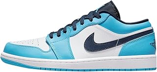 Jordan homme air jordan 1 low 553558 144 unc - argent, jaune, 42