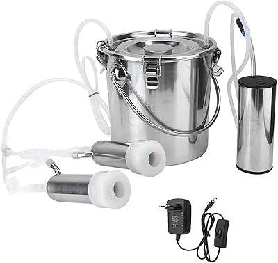 Machine à lait de vache machine électrique 5l 110-240v outils de pompage en acier. DIAYTAR COTE D'IVOIRE est une plateforme de commerce électronique qui vise à fournir à ses clients une expérience d'achat en ligneunique et personnalisée. Avec sa gamme de produits diversifiée et ses services de qualité, la boutique en ligne est devenue la référence en Côte d'Ivoire pour les achats en ligne. DIAYTAR COTE D'IVOIRE est déterminée à offrir à ses clients les meilleurs produits et services possibles.
