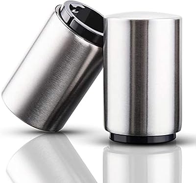 Ouvre-bouteille magnétique automatique multifonction cool baby de creative - argent