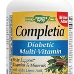 Nature's whey completia multivitamines pour diabétiques, vitamines b haute puissance, 60 comprimés