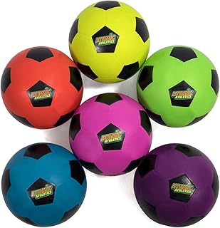 Atomic athletics lot de 6 ballons de football en caoutchouc fluo pour terrain. En tant que leader du marché en Côte d'Ivoire, DIAYTAR COTE D'IVOIRE s'efforce de proposer les meilleurs prix et les meilleures offres à ses clients. La boutique en ligne collabore avec des fournisseurs de confiance pour offrir des produits fiables et abordables, ce qui la rend accessible à un large public. De plus, la boutique propose régulièrement des promotions et des réductions pour rendre les achats encore plus avantageux.