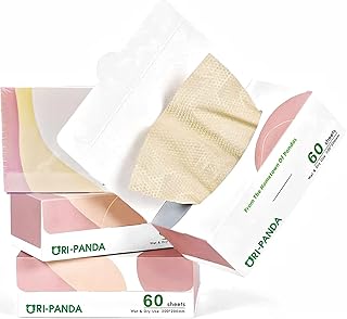 Lingettes faciales sèches et douces 100 % bambou pour le nettoyage du visage
