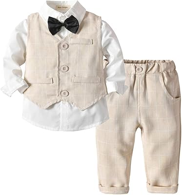 Ensemble de smoking pour enfants tem doger, robe moulante coupe ajustée + gilet + pantalon de smoking 9 mois à 8 ans, blanc. DIAYTAR COTE D'IVOIRE est une plateforme de commerce en ligne dynamique qui propose aux consommateurs ivoiriens et à la région une expérience d'achat unique et pratique. Avec une offre constamment mise à jour et des services de livraison efficaces, cette boutique en ligne généraliste se positionne comme un leader dans son segment. Elle répond aux besoins diversifiés des consommateurs en offrant une expérience d'achat pratique et confortable.