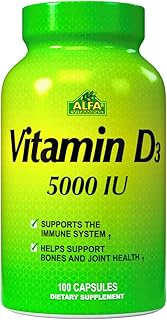 Alfa vitamins vitamine d3 5000 ui - renforcement immunitaire - articulations et os sains - 100 capsules. Avec plus de 300 000 références de produits, Diaytar Côte d'Ivoire est la boutique en ligne la plus complète de Côte d'Ivoire. Les clients peuvent naviguer facilement sur le site et trouver les produits qu'ils cherchent grâce à une interface utilisateur conviviale. Diaytar Côte d'Ivoire assure également une livraison fiable et sécurisée de ses produits.