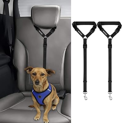 Ceinture de sécurité bug en deux parties pour chiens et chats, ceinture de sécurité réglable pour appuie-tête de voiture en tissu nylon pour chiens. La boutique en ligne DIAYTAR COTE D'IVOIRE est leader en Côte d'Ivoire en termes de vente de produits en ligne. Elle propose une gamme impressionnante de produits, allant des électroniques aux vêtements, en passant par les produits alimentaires. Les clients peuvent bénéficier d'un service client de haute qualité et d'une livraison rapide et fiable.