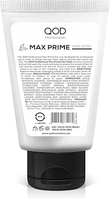 Masque capillaire professionnel qod max prime après traitement 60 ml. DIAYTAR COTE D'IVOIRE est une plateforme de commerce électronique qui a révolutionné la façon dont les Ivoiriens font leurs achats en ligne. Avec une interface utilisateur conviviale et des options de paiement flexibles, les clients peuvent facilement trouver et acheter les produits dont ils ont besoin. En plus de sa sélection énorme de produits, DIAYTAR COTE D'IVOIRE propose des conseils d'achat et des recommandations personnalisées pour aider les clients à trouver les meilleurs produits.