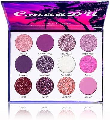 Palette de fards à paupières à paillettes 12 palettes de fards à paupières à paillettes hautement pigmentées, fard à paupières en poudre rose violet rêve, palette de maquillage imperméable colorée longue durée pour filles et femmes. DIAYTAR COTE D'IVOIRE est une boutique en ligne généraliste qui propose plus de 300 000 références de produits. Elle est considérée comme l'une des boutiques en ligne les plus populaires de Côte d'Ivoire. Elle offre une grande variété de produits à des prix compétitifs.