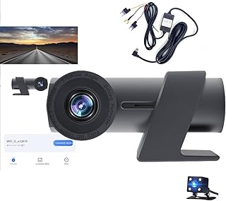 Double caméra de tableau de bord de voiture 1080p, caméra de tableau